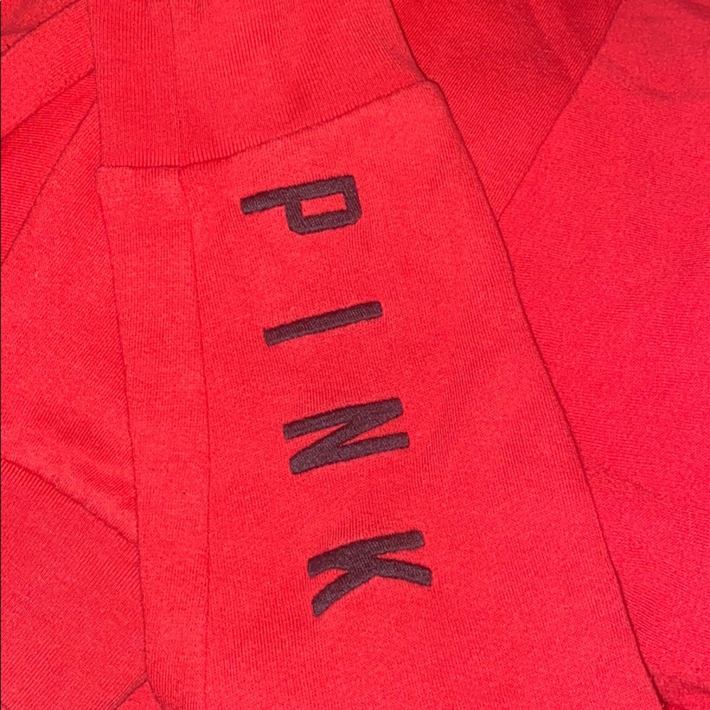 Victoria’s Secret Pink: Red Hoodie - Picture 2 of 2